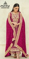 Anamsa 407 Heavy Georgette Pakistani Suits Wholesale Suppliers In Mumbai